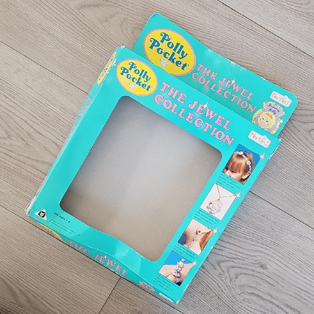 Vintage‎ 90s Bluebird Polly Pocket The Jewel Collection BOX Only - No Contents